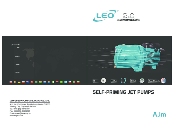 Jet pump AJm 150L Instruction manual